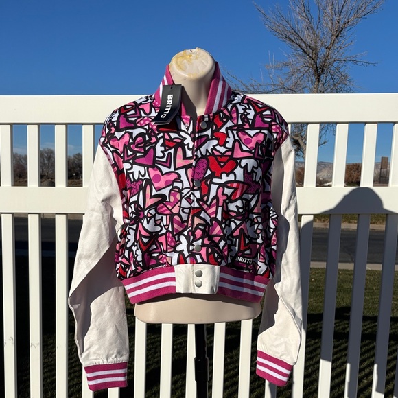 Britto Jackets & Blazers - Britto Varsity NWT Jacket Size L